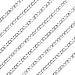 10M Aluminium Curb Chains&nbsp;CHA-TA0001-35P