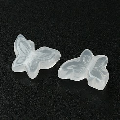 透明樹脂ビーズ  蝶  透明  12x14x4.5mm  穴：1.4mm&nbsp;CRES-B021-13