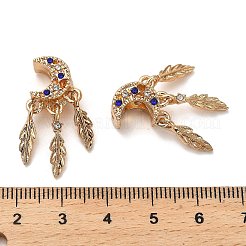 Alloy Rhinestone European Beads&nbsp;FIND-Q115-04G