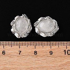 Natural Quartz Crystal Oval Multi-Strand Links&nbsp;G-G207-02P-10