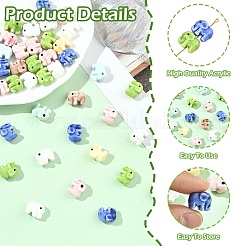 20Pcs Handmade Porcelain Beads&nbsp;PORC-YW0001-71C