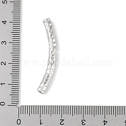 304ステンレス鋼湾曲チューブビーズ  ステンレス鋼色  36.5x4mm  穴：2.5mm&nbsp;STAS-M071-03A-P