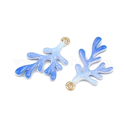 Alloy Enamel Pendants&nbsp;AL-CBA072F-03G-03