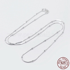 Sterling Silver Snake Chain Necklaces&nbsp;STER-K171-19P