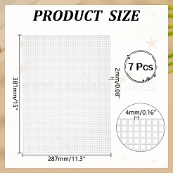 PE Plastic Canvas Sheets&nbsp;FIND-WH0199-245A