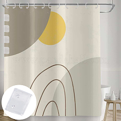 5 Sets Self Adhesive ABS Plastic Shower Curtain Clips&nbsp;DIY-CN0003-12