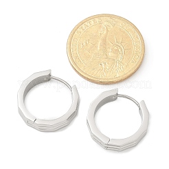 304 Stainless Steel Hoop Earrings for Women&nbsp;EJEW-C096-53P
