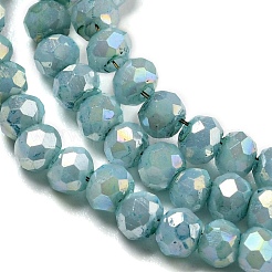 Opaque Baking Paint Glass Beads Strands&nbsp;DGLA-F002-03A