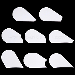 8Pcs 8 Styles Acrylic Clay Wedging Board&nbsp;DIY-FG0008-21