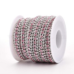 Iron Rhinestone Cup Chains&nbsp;CH-T006-04S-08