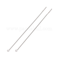 Non-Tarnish 304 Stainless Steel Stud Earring Finding&nbsp;STAS-E161-07P