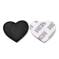 Computerized Embroidery Imitation Leather Self Adhesive Patches&nbsp;DIY-G031-01B