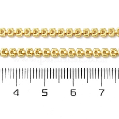 女性用真鍮リンクチェーンネックレス  ラックめっき  カドミウムフリー＆鉛フリー  長持ちメッキ  18KGP本金メッキ  18.19インチ（46.2cm）&nbsp;X-NJEW-K282-06G