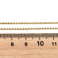 Adjustable 304 Stainless Steel Ball Chains Slider Necklaces Making&nbsp;AJEW-JB01660-01