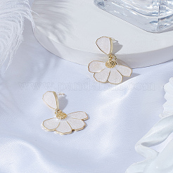 1 Pair Alloy Enamel Dangle Stud Earrings&nbsp;EJEW-LP0003-76