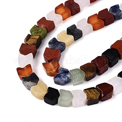 Natural & Synthetic Mixed Stone Beads Strands&nbsp;G-Q608-22