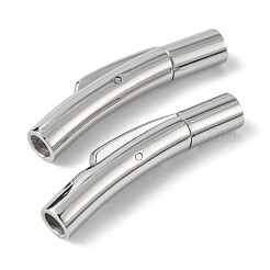 Non-Tarnish 304 Stainless Steel Bayonet Clasps&nbsp;STAS-M297-01B-P