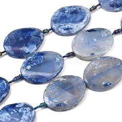 Natural Fire Crackle Agate Beads Strands&nbsp;G-P605-L03-01G