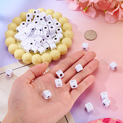 150Pcs 5 Styles Opaque Acrylic Beads&nbsp;SACR-TA0001-73