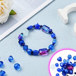 DIY Blue Series Bracelet Jewelry Making Kits&nbsp;DIY-YW0002-66