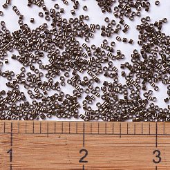 MIYUKIデリカビーズ  シリンダー  日本製シードビーズ  11/0  （db0460)亜鉛メッキシナモンブラウン  1.3x1.6mm  穴：0.8mm  約2000PCS /ボトル  10 G /ボトル&nbsp;SEED-JP0008-DB0460
