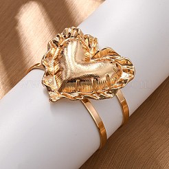 Alloy & Iron Cuff Bangles for Women&nbsp;LS-BJEW-F501-04KCG