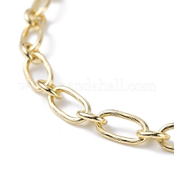 Brass Link Chains Necklaces for Men Women&nbsp;NJEW-JN03769