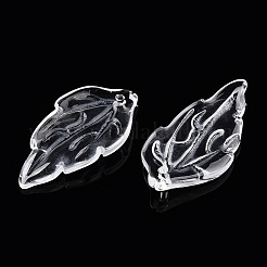 Transparent Glass Petal Beads&nbsp;GLAA-N001-18