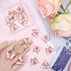 20Pcs Alloy Enamel Connector Charms&nbsp;ENAM-SC0007-51