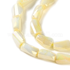 Ombre Effect Dyed Glass Beads Strands&nbsp;GLAA-I059-01D