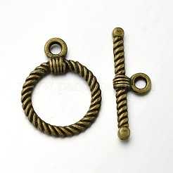 マンテルチベットスタイル合金リングマンテル  ミックスカラー  リング：22x17x2mm  穴：2.5mm  バー：26x8x3mm  穴：2.5mm&nbsp;PALLOY-N0112-01