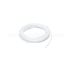 PTFE耐性ホース  チューブ  ホワイト  4mm  内径：2.5mm  5 m /ロール&nbsp;FIND-WH0165-08