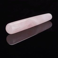 Natural Rose Quartz Massage Sticks&nbsp;DJEW-E004-01