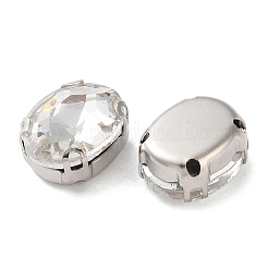 Oval Sew on Rhinestone&nbsp;RGLA-L028-03A-01