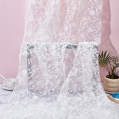 Polyester Embroidered Fabric&nbsp;DIY-WH0671-318