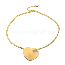 304 Stainless Steel Snake Chain Necklaces&nbsp;NJEW-P311-02B-G