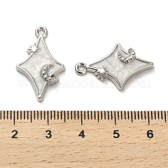 Alloy Enamel Pendants&nbsp;ENAM-R145-08P