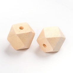 Unfinished Wood Beads&nbsp;X-W02UZ0A1