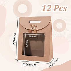 Rectangle Kraft Paper Gift Bags&nbsp;CON-WH0088-80
