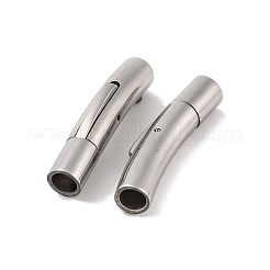 変色しにくい304ステンレススチール製バヨネット留め具  コラム  ステンレス鋼色  30x7mm  穴：4mm&nbsp;X-STAS-I013-4mm