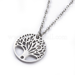 Stainless Steel Pendants Necklaces&nbsp;NJEW-JN02420