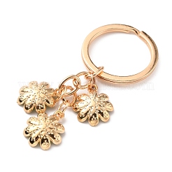Cute Enamel Keychain&nbsp;KEYC-WH0025-048G-03