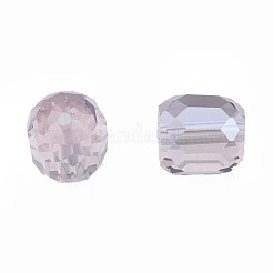 透明ガラスビーズ  混合図形  ライラック  7~10x7~10x5~9.5mm  穴：1~1.5mm&nbsp;EGLA-N002-49-A02