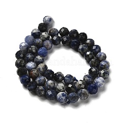 Natural Sodalite Beads Strands&nbsp;LS-G-RM2025-A19-7mm