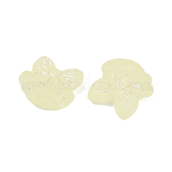 Frosted Transparent Acrylic Beads&nbsp;X1-OACR-P029-18B-03