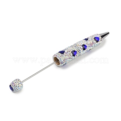 Polymer Clay Rhinestones Ball-Point Pen&nbsp;OFST-D300-05P-H
