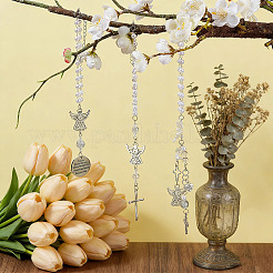3Pcs Iron Hanging Ornaments&nbsp;HJEW-OC00382