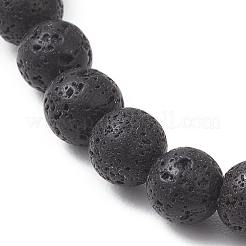 3Pcs Natural & Synthetic Mixed Gemstone Beads Stretch Bracelets&nbsp;BJEW-JB13252