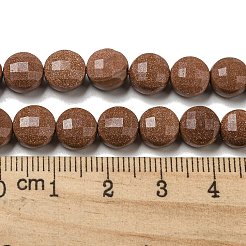 Synthetic Goldstone Beads Strands&nbsp;G-K351-A04-02