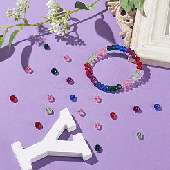 DIY Transparent Beads Bracelet Making Kit&nbsp;DIY-YW0004-40